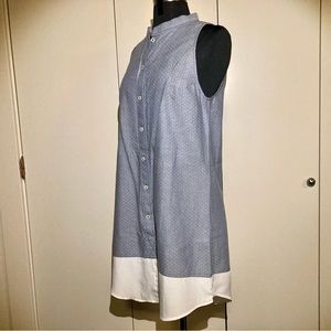 Victoria’s Secret button down dress, polka dots, size small